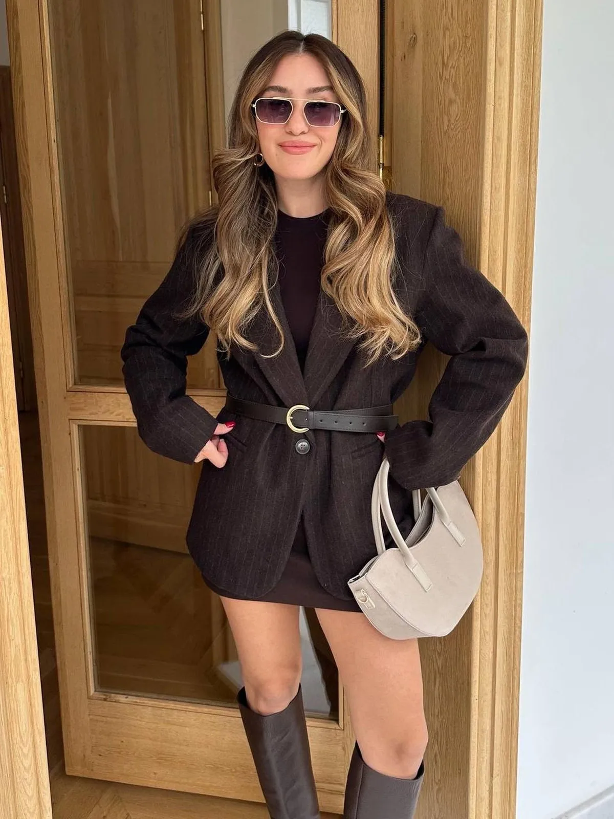 NeoMyst 5001 Oversize Kaşe Ceket