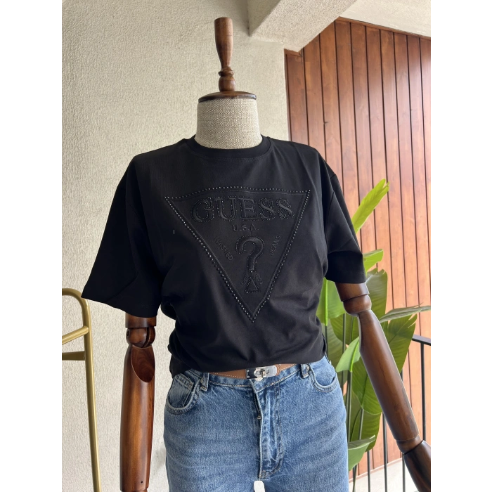 Orijinal Marka Siyah Tişört