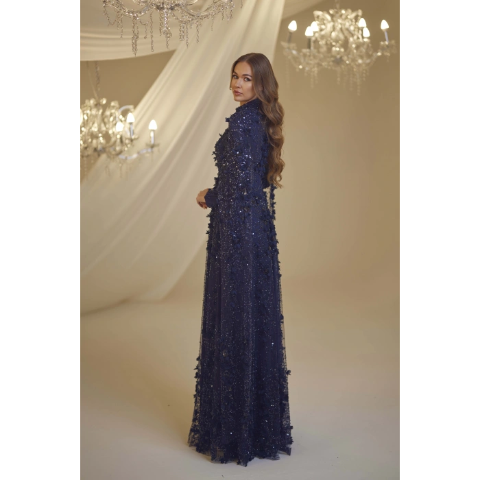 AFİFE ABİYE LACİVERT