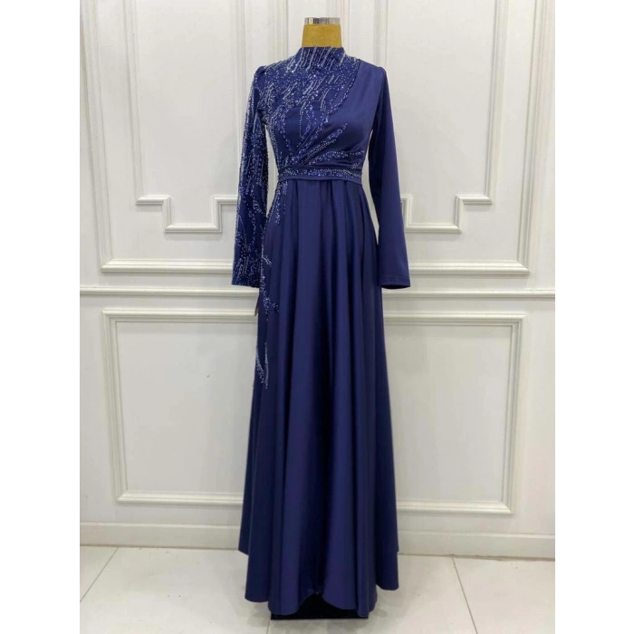 AKGÜL ABİYE LACİVERT