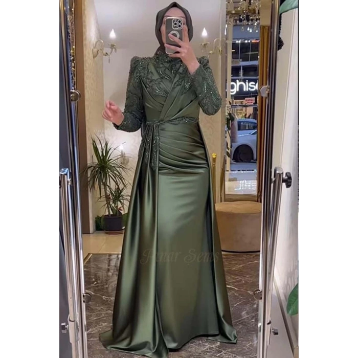 Akra Abiye Ceviz Yeşili