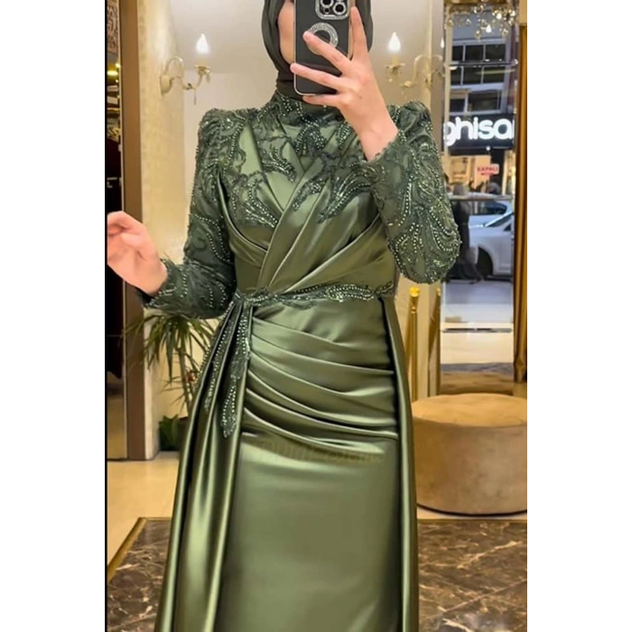 Akra Abiye Ceviz Yeşili