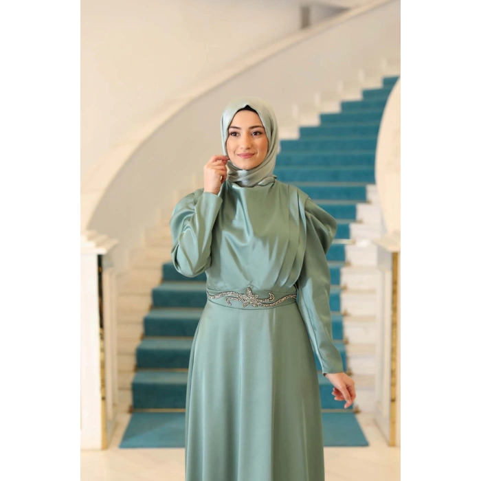 ALİN ABİYE MİNT YEŞİLİ