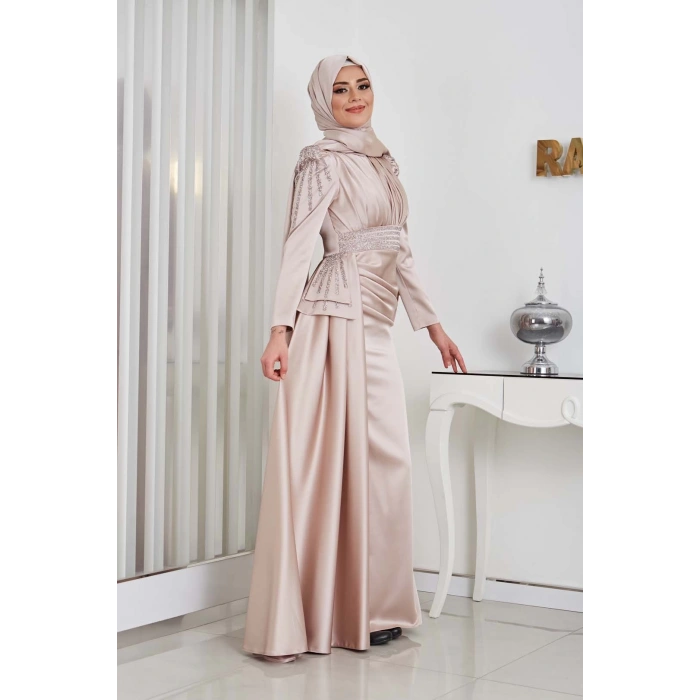 ALİNA ABİYE TAŞ RENGİ