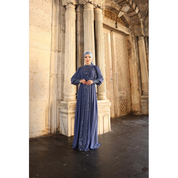 ALYA ABİYE İNDİGO