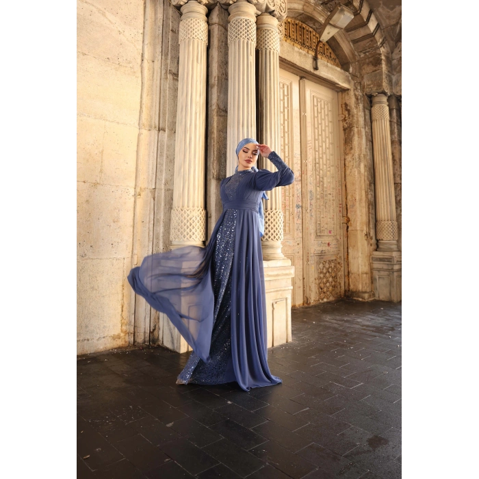 ALYA ABİYE İNDİGO