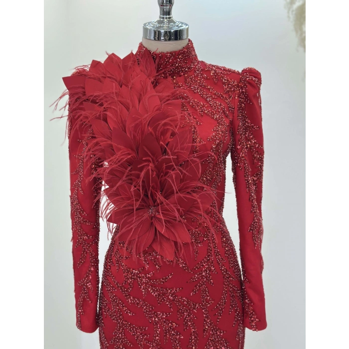 AMARA ABİYE KIRMIZI