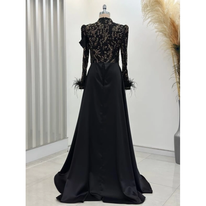 Anabell Abiye Gold Siyah