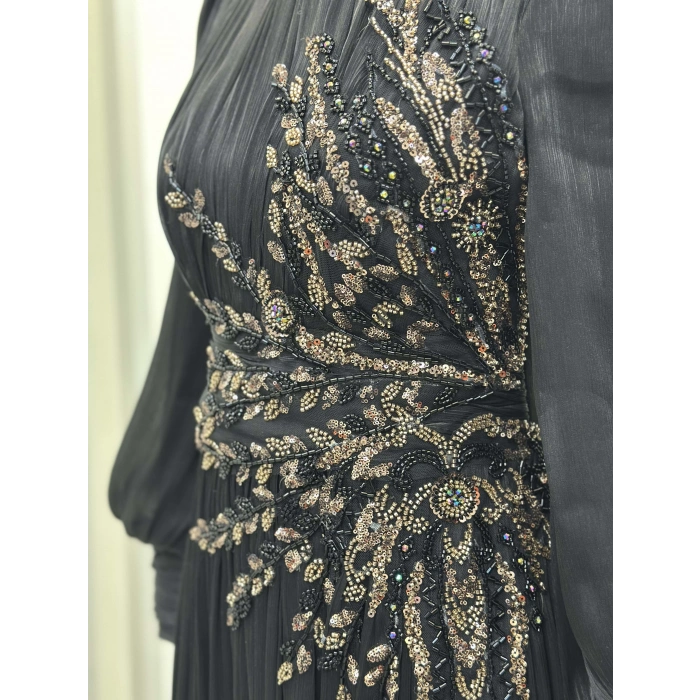 ASTORİA ABİYE SİYAH-GOLD