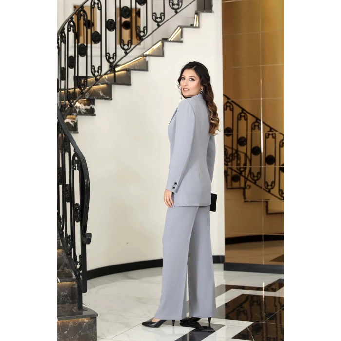 ATLAS CEKET PANTOLON TAKIM GRİ