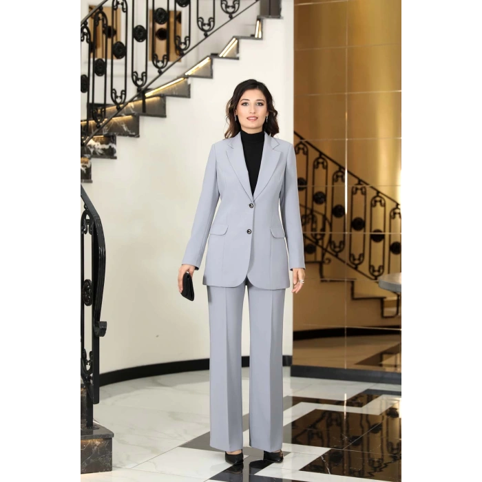 ATLAS CEKET PANTOLON TAKIM GRİ