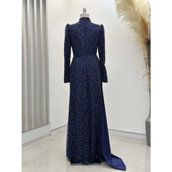 AURA ABİYE LACİVERT