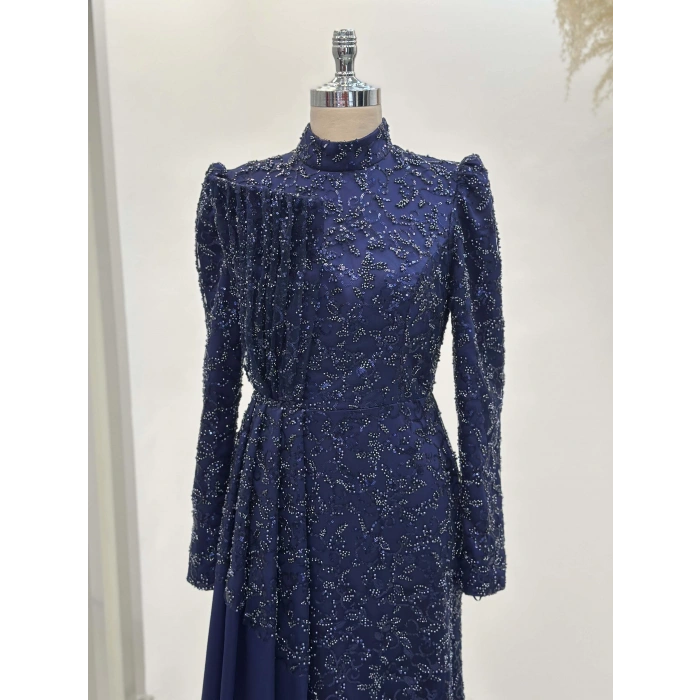 AURA ABİYE LACİVERT