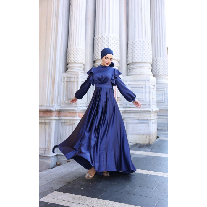 BERRAK ABİYE LACİVERT