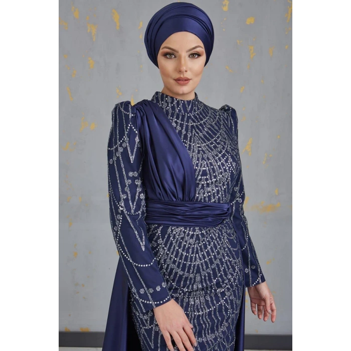 BUĞLEM ABİYE LACİVERT