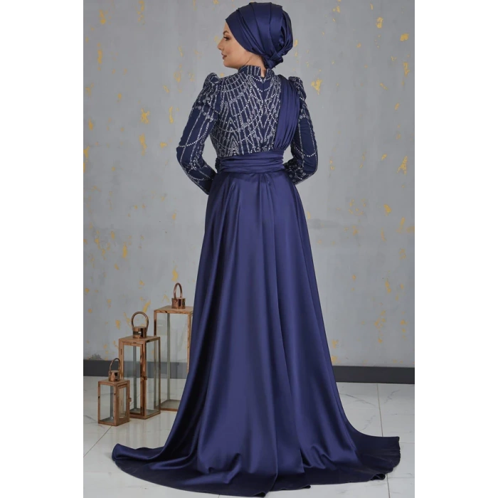 BUĞLEM ABİYE LACİVERT