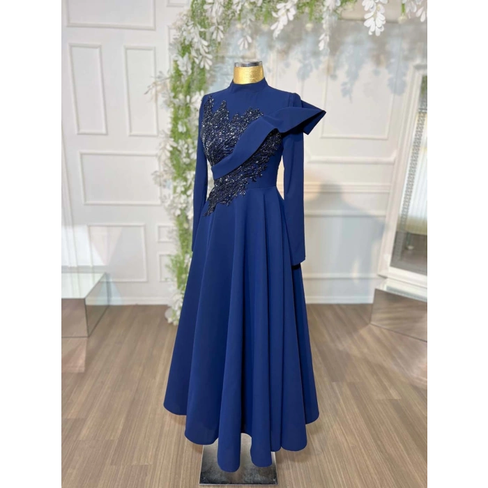 BUSE ABİYE LACİVERT