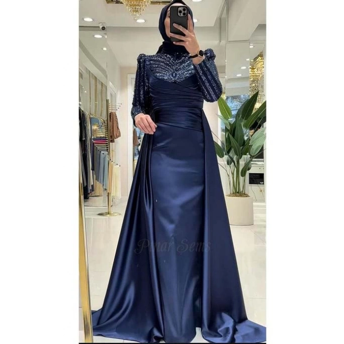 Çağla Abiye Lacivert