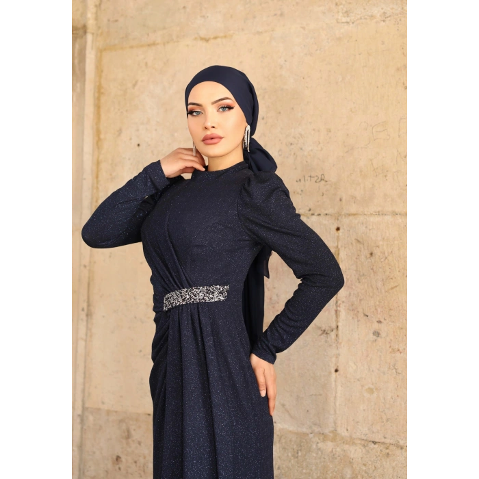 DEFNE ABİYE LACİVERT