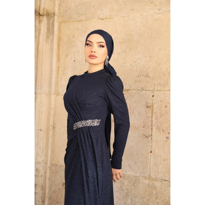 DEFNE ABİYE LACİVERT