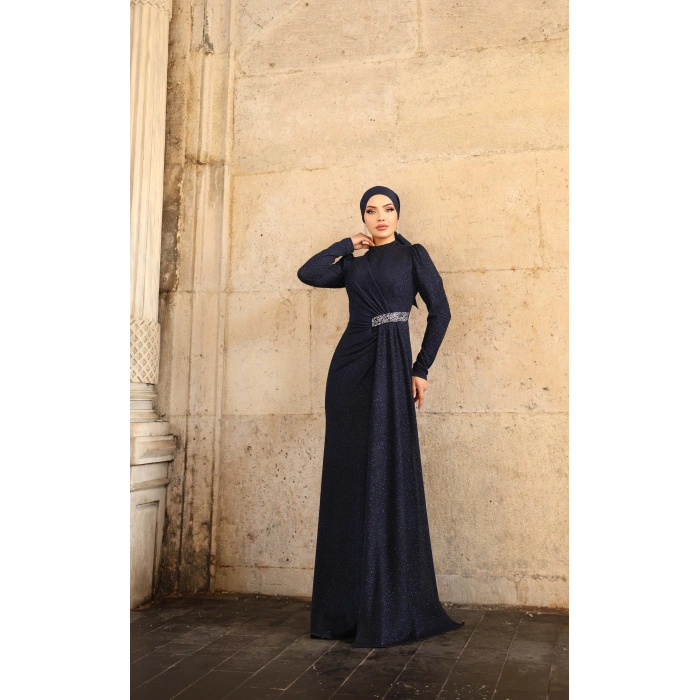 DEFNE ABİYE LACİVERT