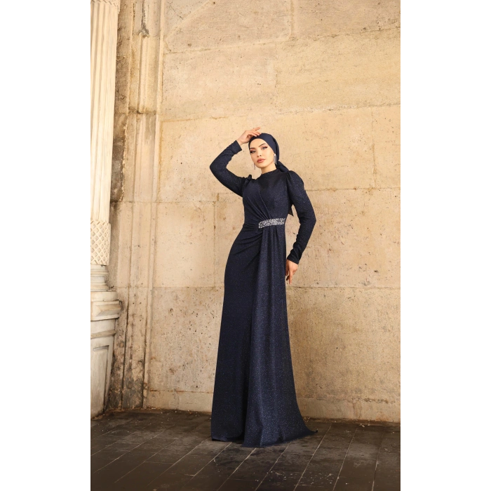 DEFNE ABİYE LACİVERT