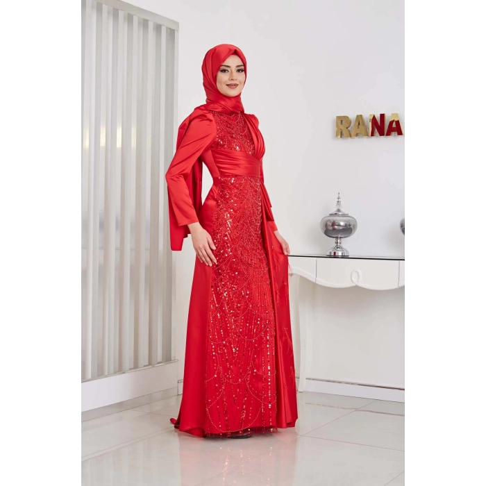 DİCLE ABİYE KIRMIZI