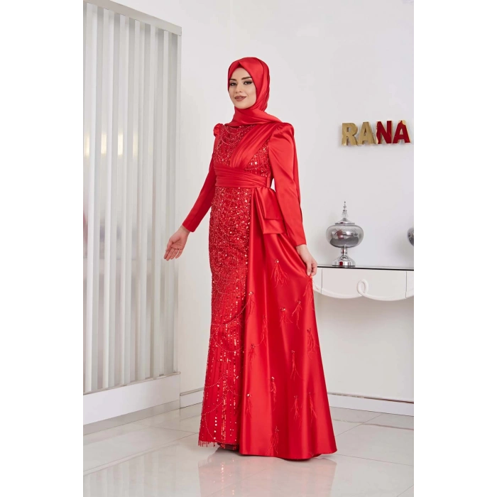 DİCLE ABİYE KIRMIZI