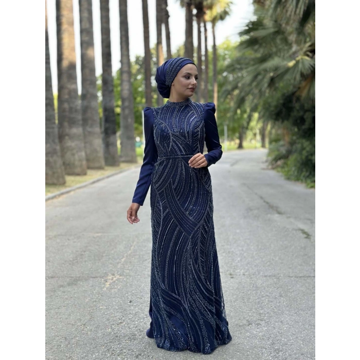 DİVA ABİYE LACİVERT