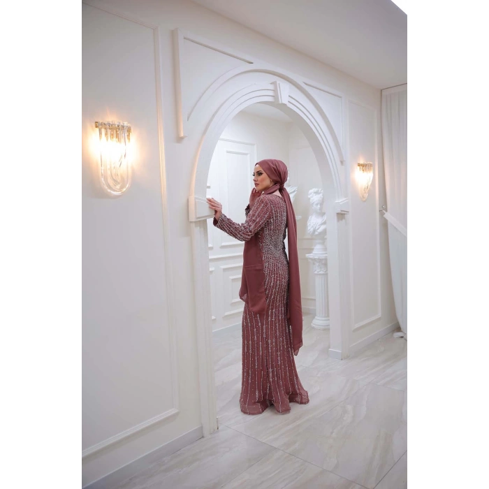 ELEGANT ABİYE SOĞAN KABUĞU