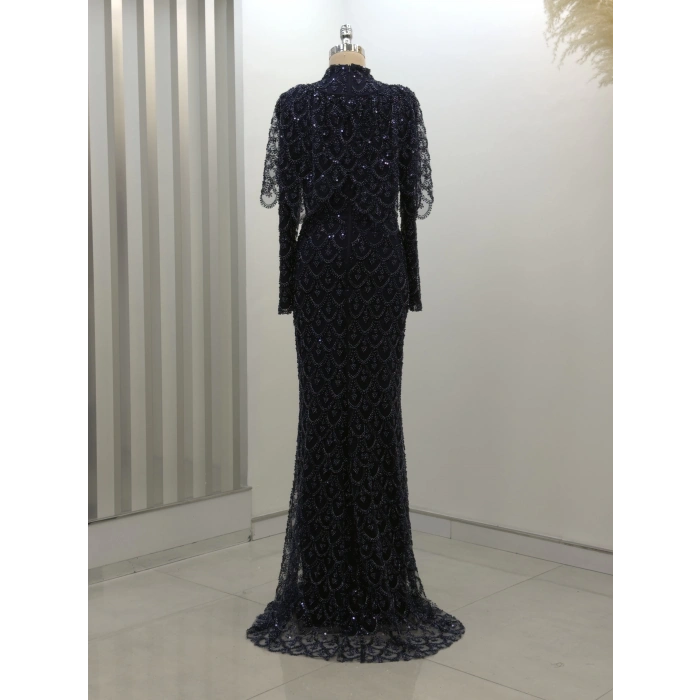 ELENOR ABİYE LACİVERT