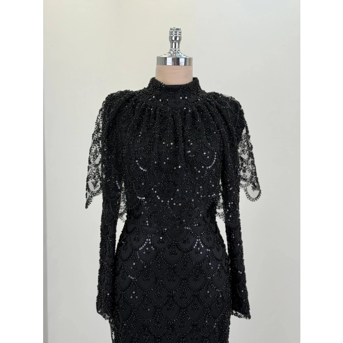 ELENOR ABİYE SİYAH