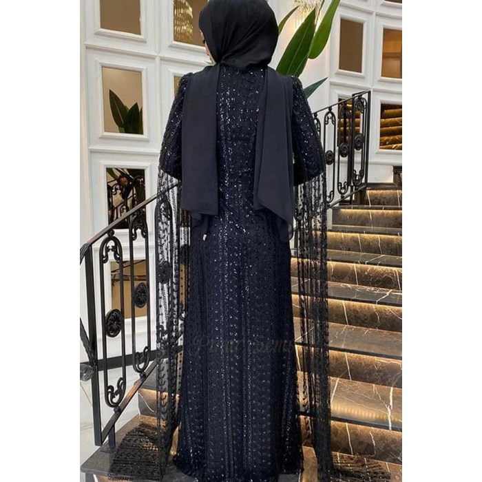 ELMİRA ABİYE SİYAH