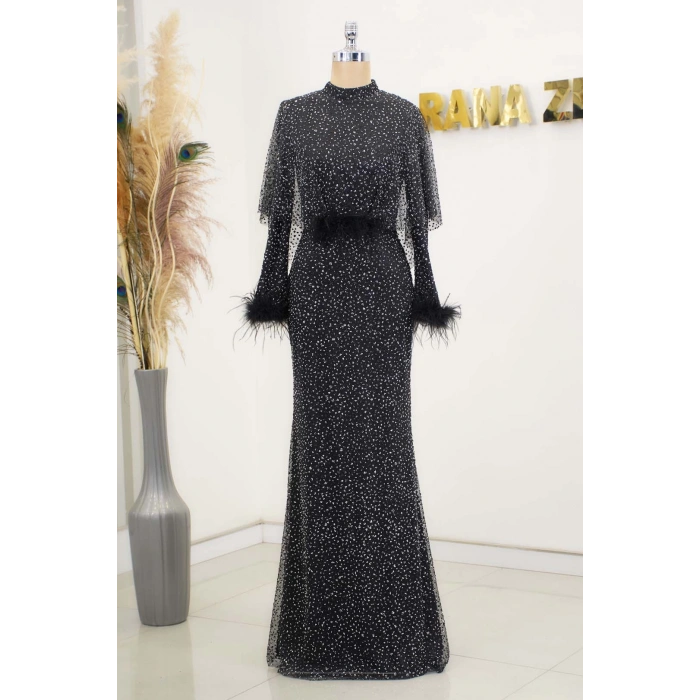 FİONA ABİYE SİYAH