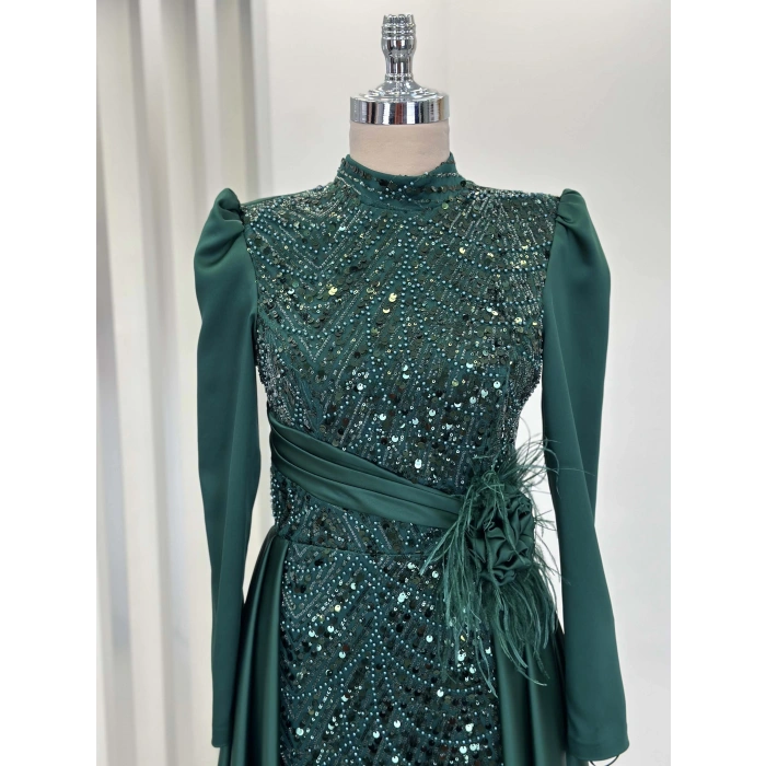 FLOWERS ABİYE ZÜMRÜT