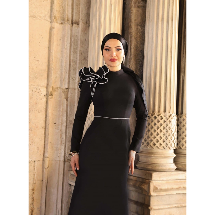 GELİNCİK ABİYE SİYAH