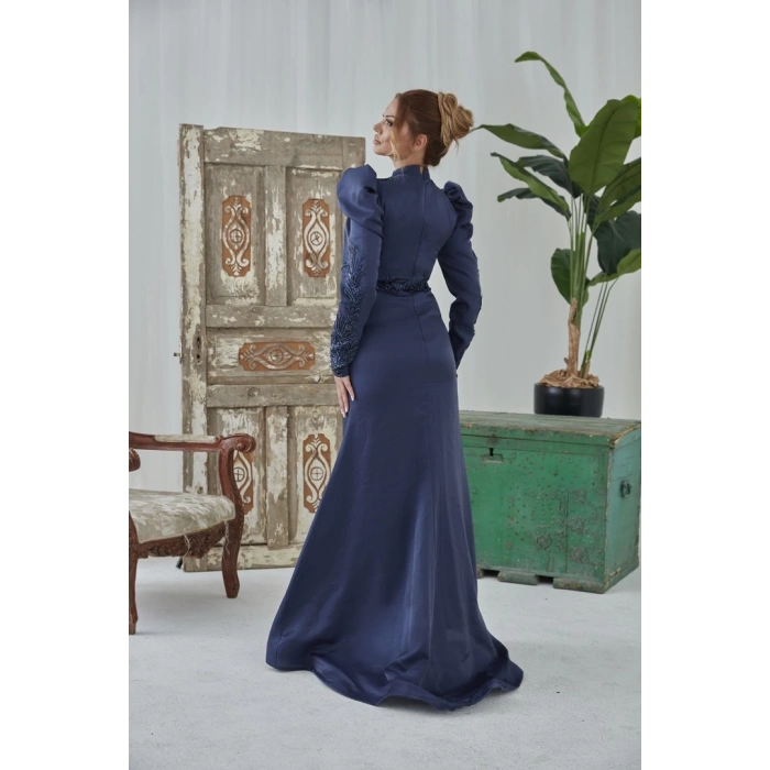 ZARİF ABİYE LACİVERT