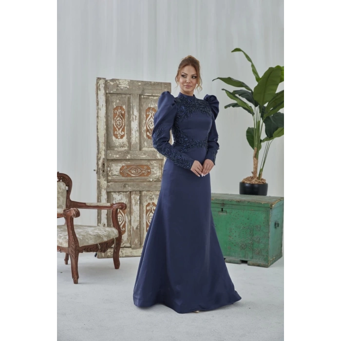 ZARİF ABİYE LACİVERT