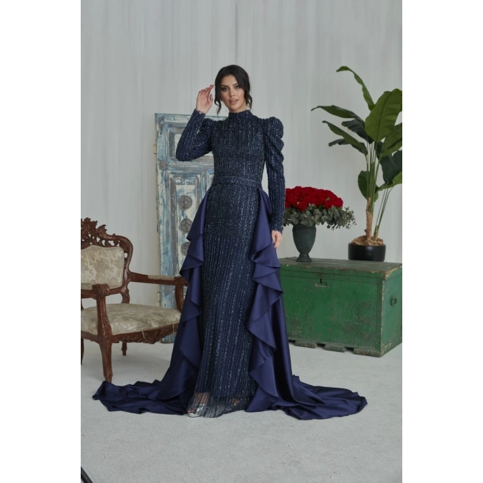 ARMONİ ABİYE LACİVERT