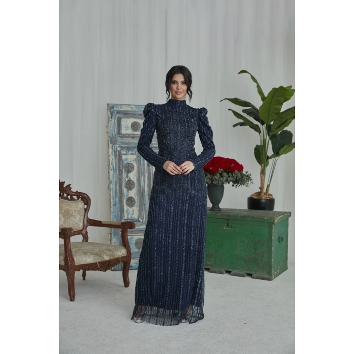 ARMONİ ABİYE LACİVERT