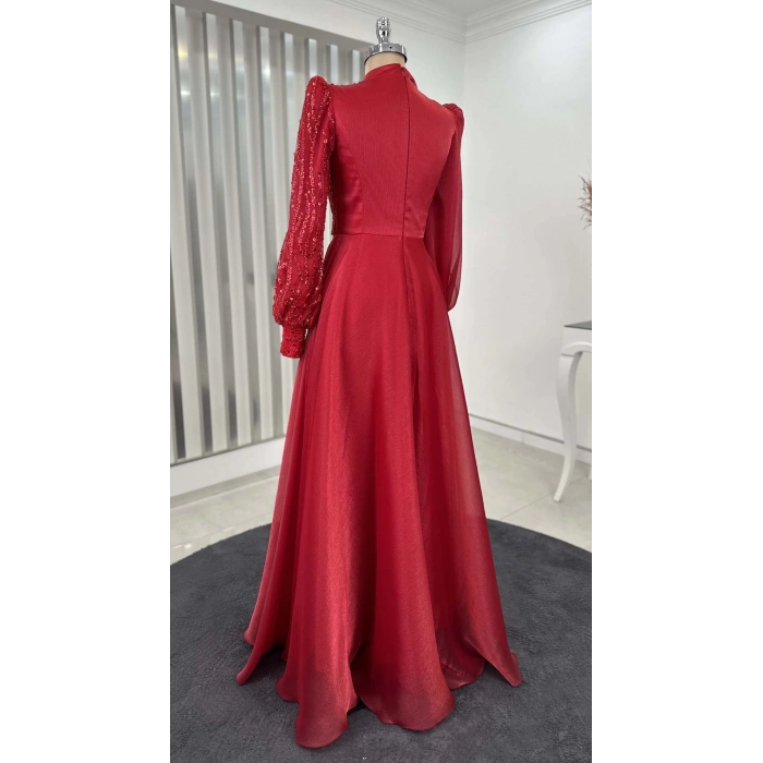 GÜNEŞ ABİYE KIRMIZI