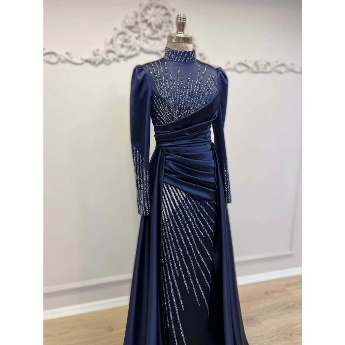 GÜNEŞ ABİYE LACİVERT