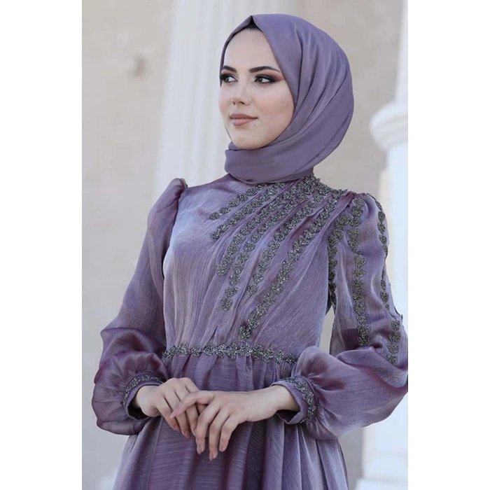 HELEN ABİYE GÜL LAVANTA