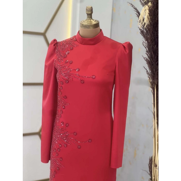 HİLAL ABİYE KIRMIZI