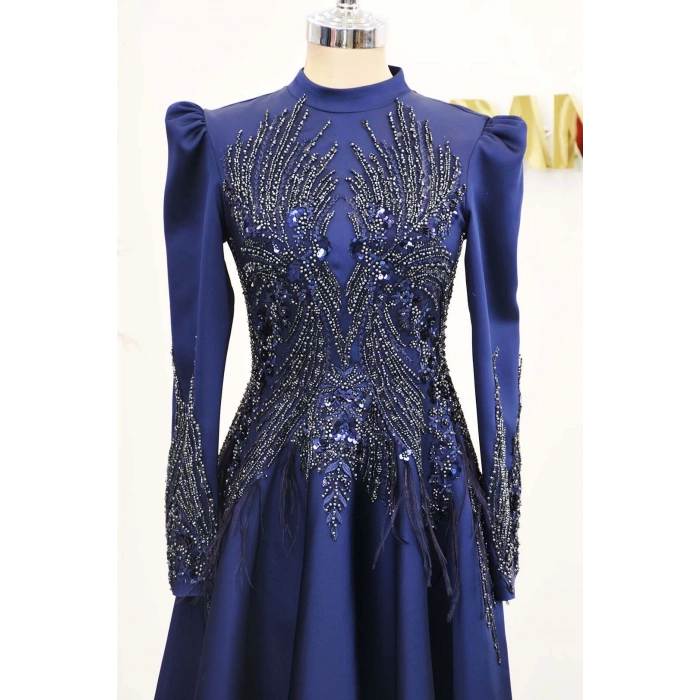 HOLLY ABİYE LACİVERT