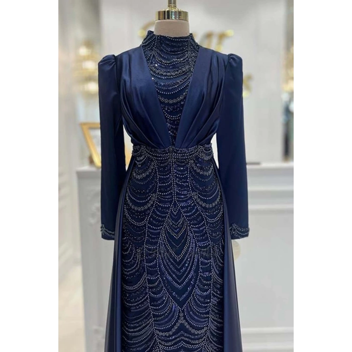 İNCİ ABİYE LACİVERT