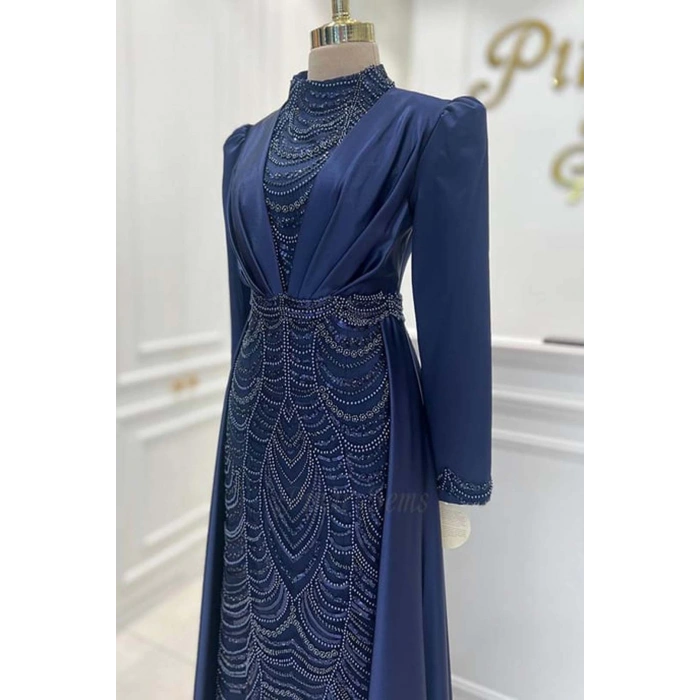 İNCİ ABİYE LACİVERT