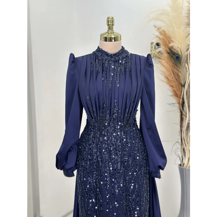 İNCİLAY ABİYE LACİVERT