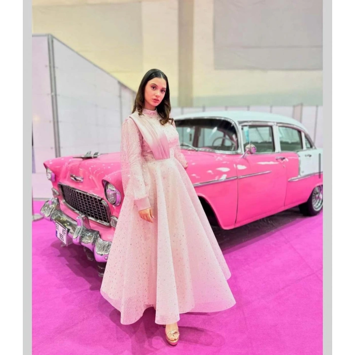 PRENSES ABİYE PEMBE