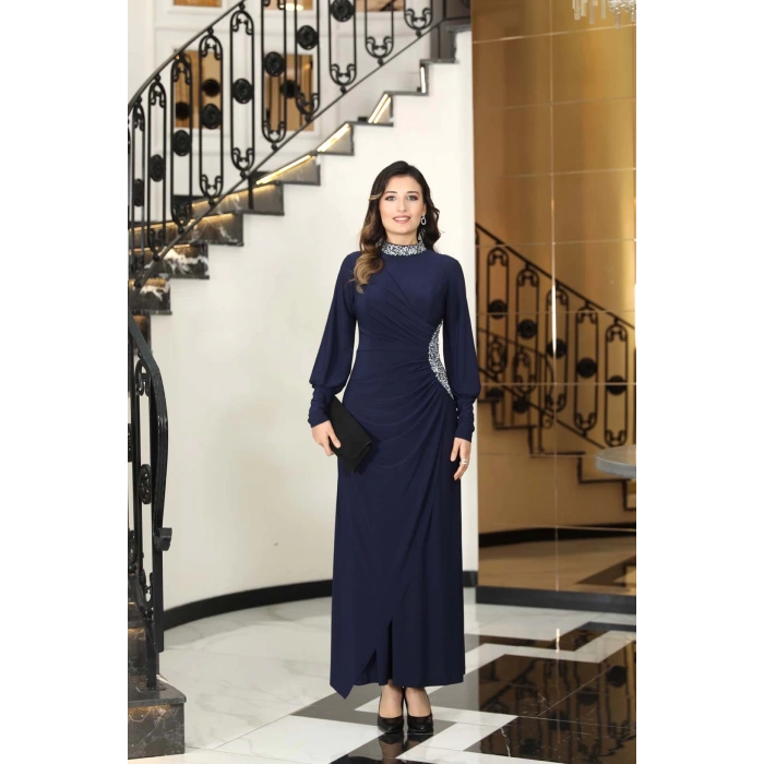 LAVİN ABİYE LACİVERT